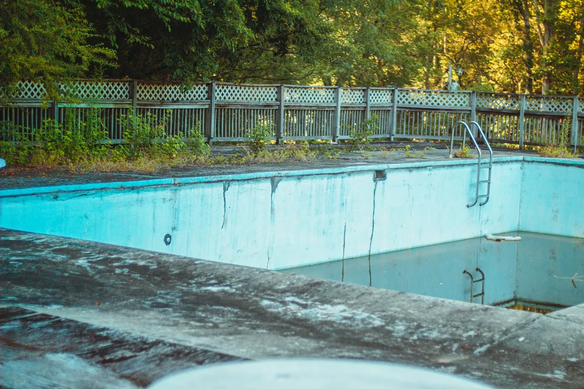 Before: Green pool recovery